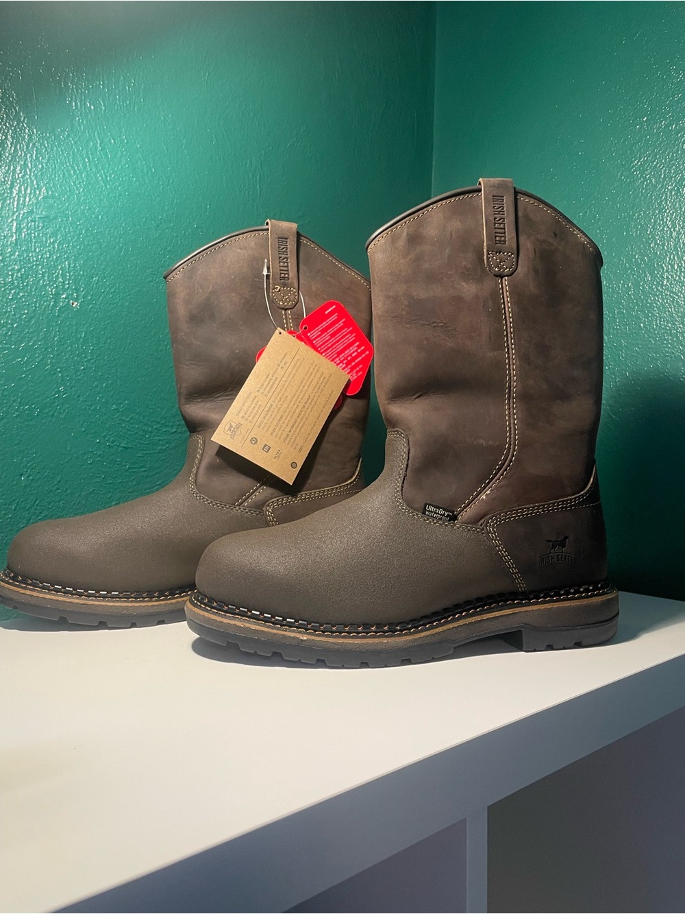 Irish Setter Insulated Boots - steel toe - NWT